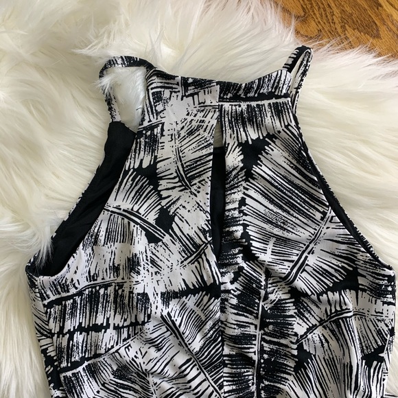 Aqua woman’s mini dress feather printed stretch XS - Picture 6 of 7